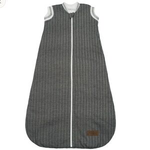 JUDDLIES Cottage Collection | Baby Organic Cotton Sleep Sack: Bear Black
